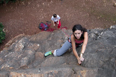 Descubrimiento de la escalada en el Cerro del Hierro (Sevilla) Descubrimiento de la escalada en el Cerro del Hierro (Sevilla)