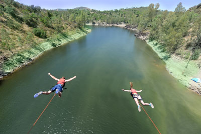 bungee jumping in Sevilla - Aznalcollar