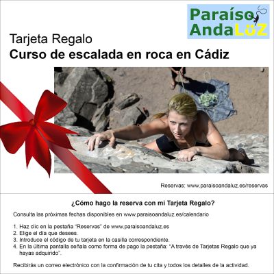 Curso de escalada en roca en Cádiz