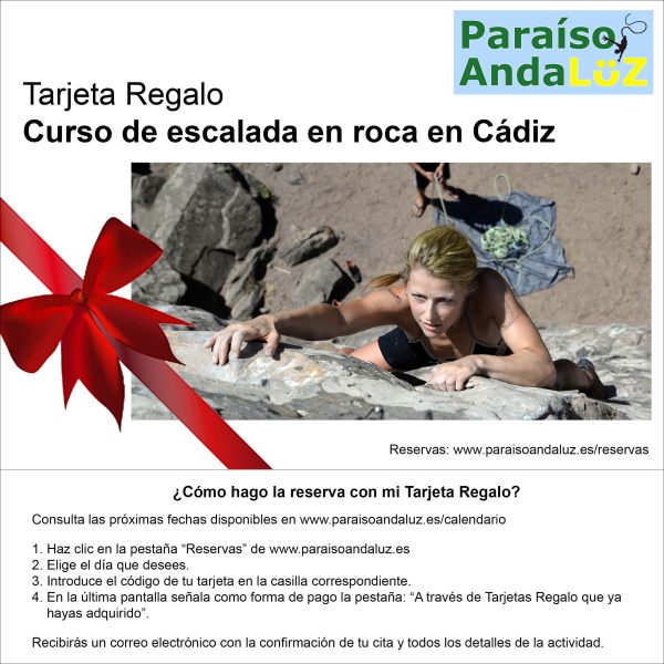 Curso de escalada en roca en Cádiz