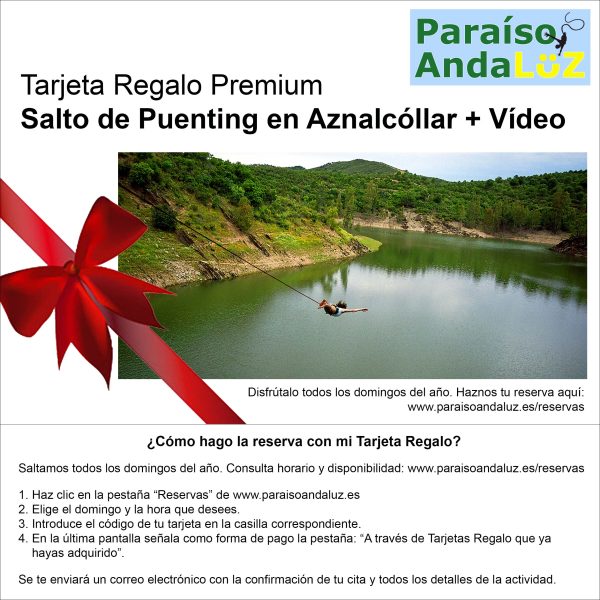 Salto de Puenting en Aznalcóllar (Sevilla) + Vídeo