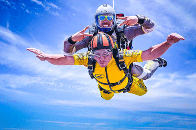 tandem skydive in Seville tandem skydive jump in Seville