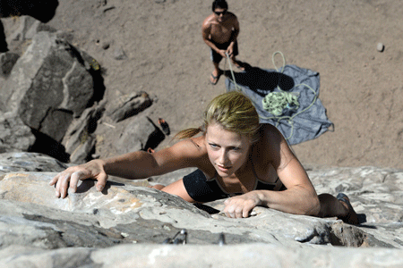 Rock climbing course Bolonia (Cadiz) Rock climbing course Bolonia (Cadiz)